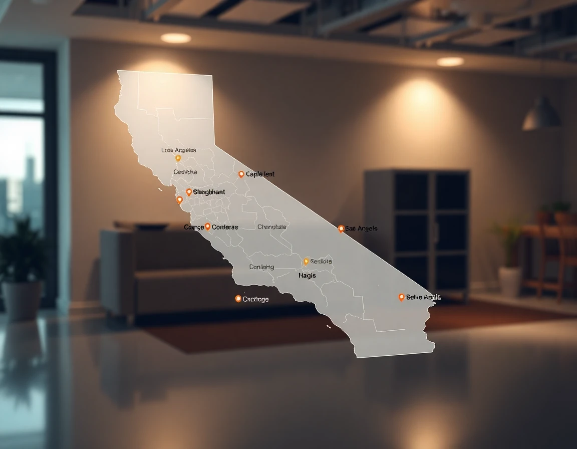 Hvac Service Areas Map